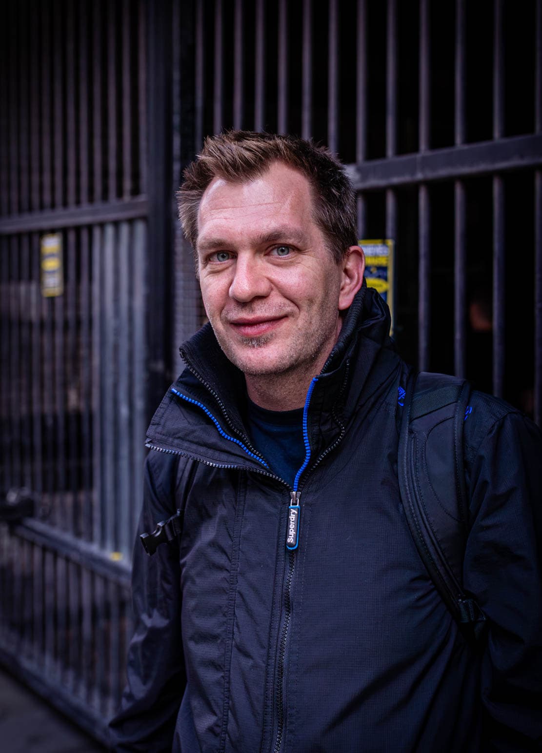 Gunnar Finkeldeh, photographer, on location